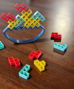 Alternative view of Tetris Balance Game - Real-Life Tetris Challenge