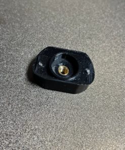 Alternative view of Carbon Fiber Infused Mevo Start Replacement Base w/ Security bit! (3D Printed)