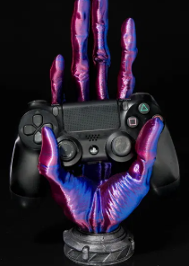 Futuristic Six-Finger Alien Hand Controller Holder Display