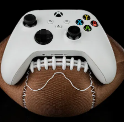 Realistic Football Touchdown Controller Holder Stand Display