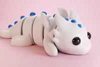 Whimsical Articulating Baby Dragon Fidget Figurine Collectible