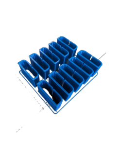 Alternative view of Under-Desk Cable Management Clip Compatible with Standard Desk Setup