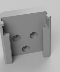 Milwaukee M18 Battery Holder With Lock Compatible with Milwaukee Tools