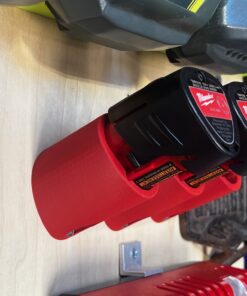 Milwaukee M12 Battery Holder Compatible with Milwaukee Tools