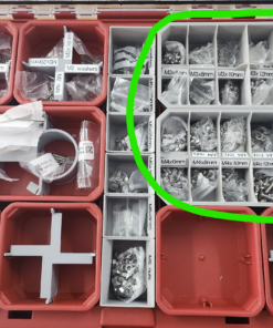 Alternative view of Packout Organizer 6x2 Ice Cube Trays Compatible with Milwaukee Packout
