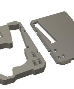 Custom Inserts Compatible with Milwaukee 2915-DE Vacuum Attachment for Packout 22" Case