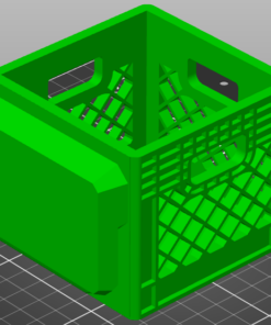 Milwaukee Packout Crate Miniature Wall Mount Compatible with Milwaukee Tools