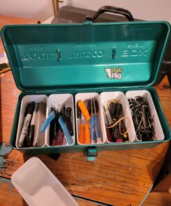 TRUSCO Y-350-GN Angle Tool Box Organizer Compatible with TRUSCO