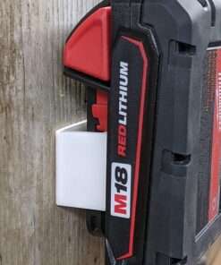 Alternative view of Milwaukee M18 Battery Holder Compatible with Milwaukee M18 Battery System