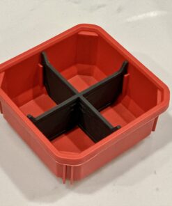 Alternative view of Milwaukee Slim Packout Bin Cross Divider Compatible with Milwaukee Packout