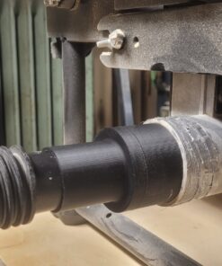 Dewalt DWE7485 Tablesaw Dust Port Adapter Compatible with ShopVac 1.5" Hose