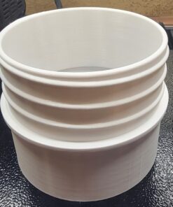 Alternative view of 4" DWV to 4" Flexible Dust Collection Hose Adapter Compatible with Various Brands