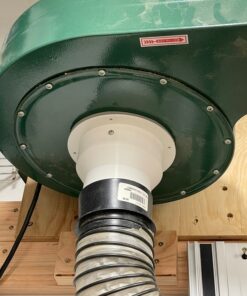 Alternative view of Harbor Freight 2HP Dust Collection 4" Hose Adapter Compatible with Harbor Freight Tools