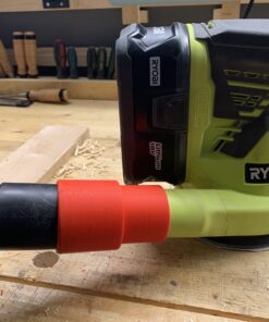 Shop Vac Adapter Compatible with Ryobi Orbital Sander and 1-7/8 inch Hose
