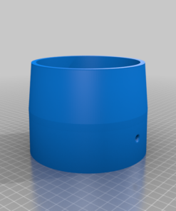 Alternative view of Harbor Freight Dust Collector Adapter Compatible with Harbor Freight Single Stage Units